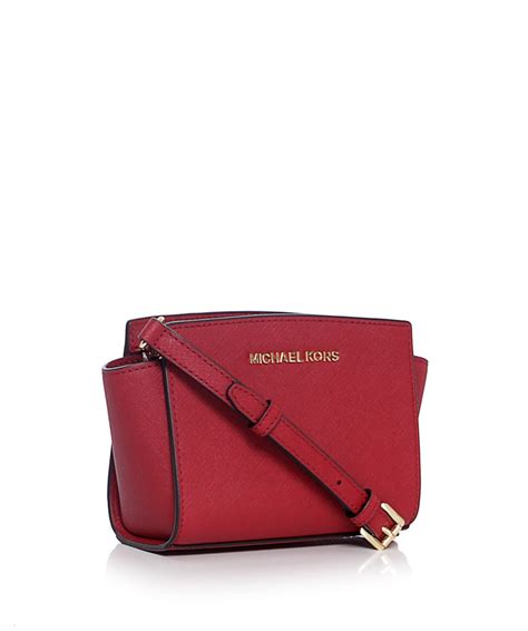 michael kors selma small red|Michael Kors selma mini crossbody.